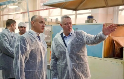 Рабочий визит главы Тихорецкого района на КХП «Тихорецкий»