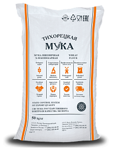Мука пшеничная хлебопекарная высшего сорта